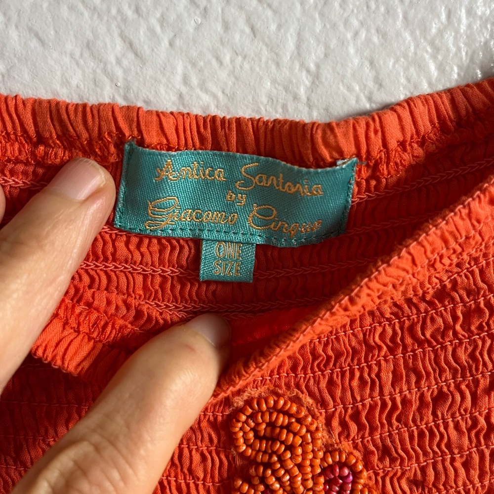 Orange Kids Dress - Picture 3 of 3